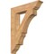 Ekena Millwork Balboa Traditional Smooth Bracket, Western Red Cedar, 5 1/2"W x 30"D x 38"H BKT06X30X38BOA01SWR - alternate 1